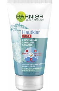 Sữa rửa mặt GARNIER HAUTKLAR 3 in 1