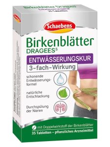 Thuốc Giảm Cân Schaebens Birkenblatter Dragees, 35 Viên