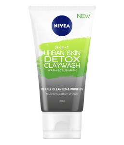 Sữa rửa mặt NIVEA 3 in1 Urban Skin Cleansing Detox Clay Wash