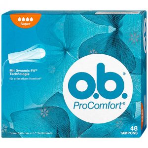 Tampons O. B Procomfort 4 giọt 48 cái