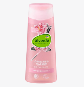 Nước hoa hồng hữu cơ Alverde Gesichtswasser, da khô và nhạy cảm, 200ml
