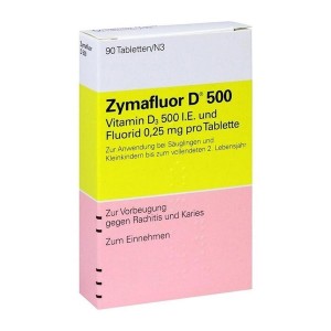 Vitamin D Zymafluor D500