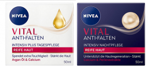 Kem dưỡng da chống lão hóa chuyên sâu NIVEA Vital Anti-Falten Intensiv Ngày, Đêm